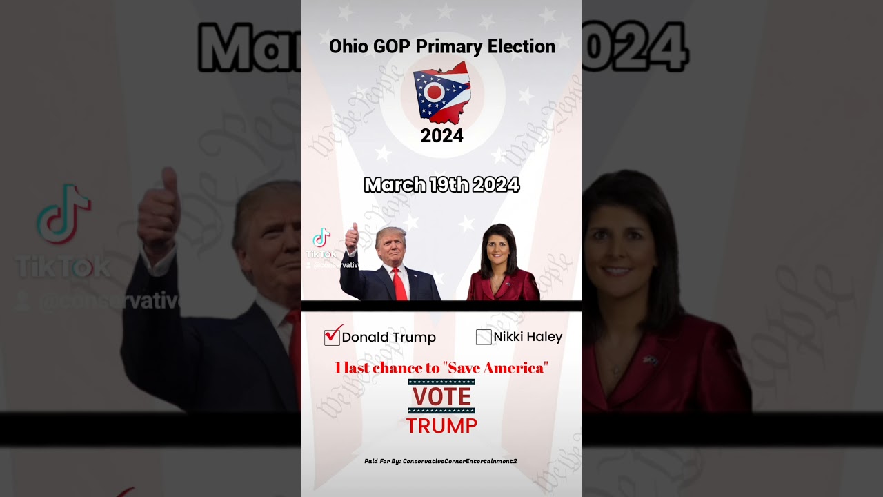 OHIO GOP Primary 2024 (Mar. 19)