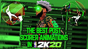 BEST POST SCORER ANIMATIONS IN NBA 2K20