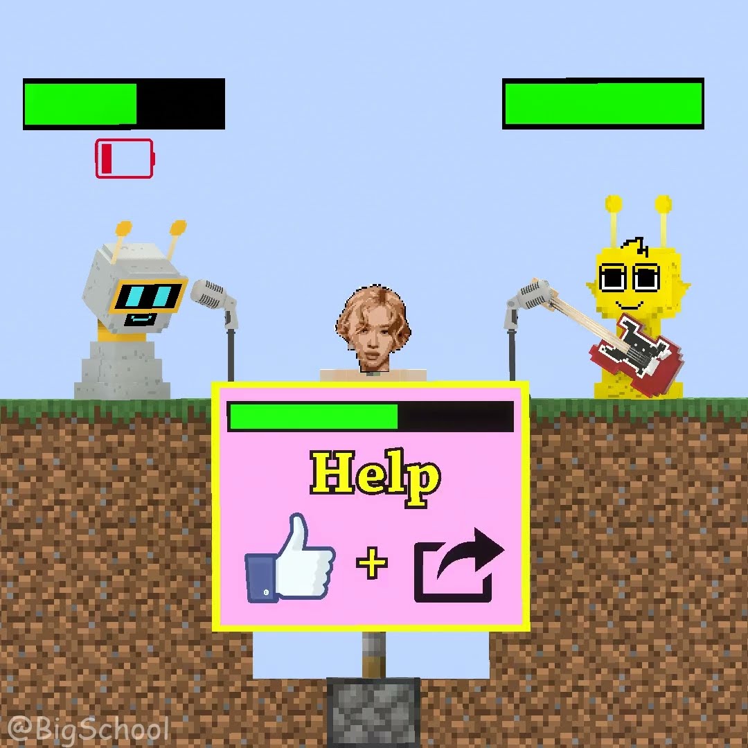 Fun Bot or Simon?! Who will save Rose from the hole? ?