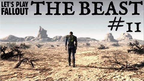 CONRAD VISITS A LIBRARY | Fallout 1, THE BEAST - Part 11