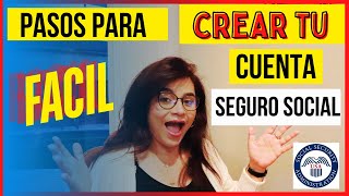 PASOS PARA CREAR TU CUENTA CON EL SEGURO SOCIAL - SSA.GOV/MYACCOUNT/ by Karla Soriano 1,127 views 2 months ago 8 minutes, 8 seconds