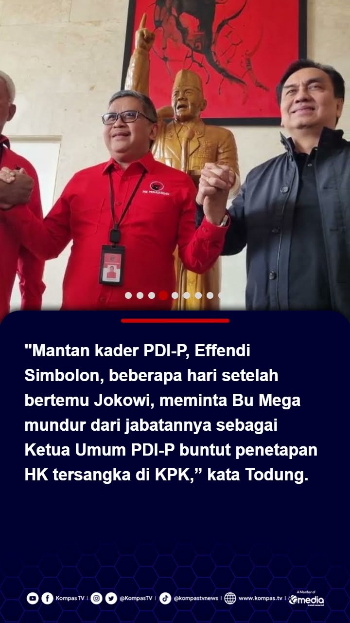 Todung Ragukan Kasus Hasto Murni Penegakan Hukum: Yang Diserang PDI-P dan Megawati #pdip #kpk