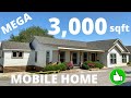 You have to see this new custom built home!! Massive mobile home like no other!! Modular Home Tour