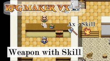RPG Maker VX Ace Weapon with Skill