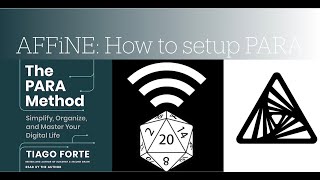 How to set up PARA in AFFiNE