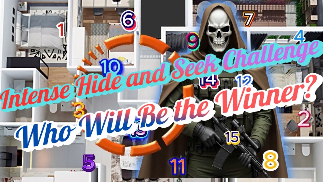 Fun Hide and Seek Game - Hide and Seek Challenge - Who Hides Best - YouTube