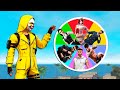 GIRO UNA RULETA Y JUEGO con el PERSONAJE QUE CAIGA 😱 Free Fire