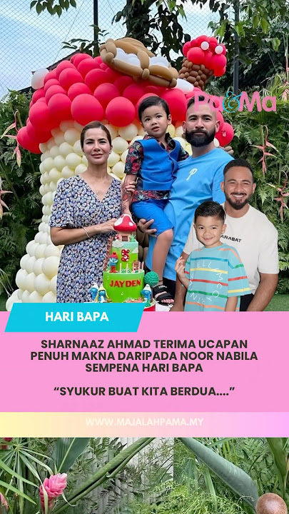 Terasa jujur dan ikhlas ucapan yang dititipkan oleh Noor Nabila kepada Sharnaaz Ahmad