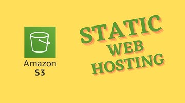 AWS S3 static web hosting (Amazon web services s3 static hosting)