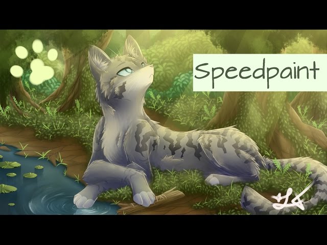 Speedpaint - Warrior Cats Jayfeather/ Häherfeder 