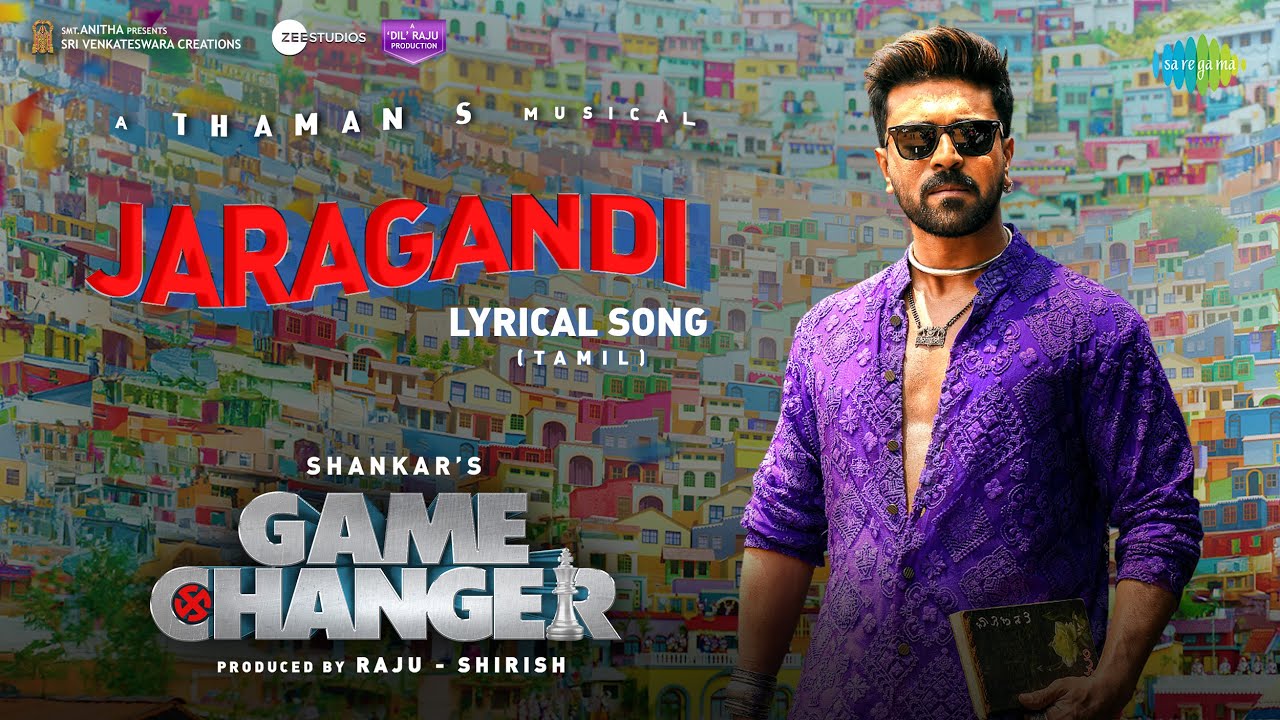 Jaragandi   Lyrical  Game Changer Tamil  Ram Charan  Kiara Advani  Shankar  Thaman S