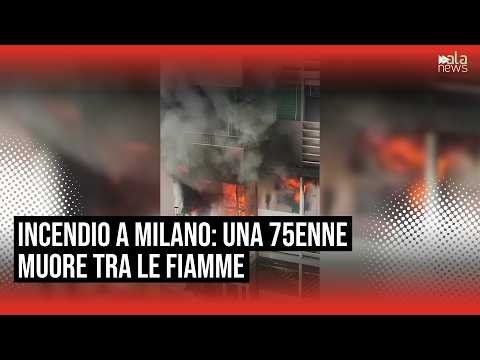 Video Incendio in un appartamento a Milano, 75enne muore tra le fiamme: Abbandonata dai servizi sociali