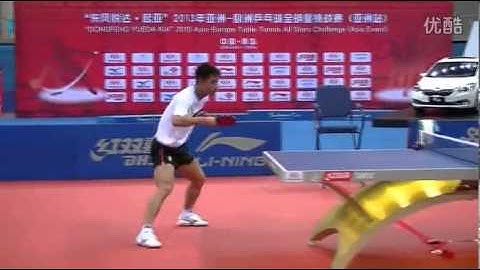 Zhang Jike Warmup