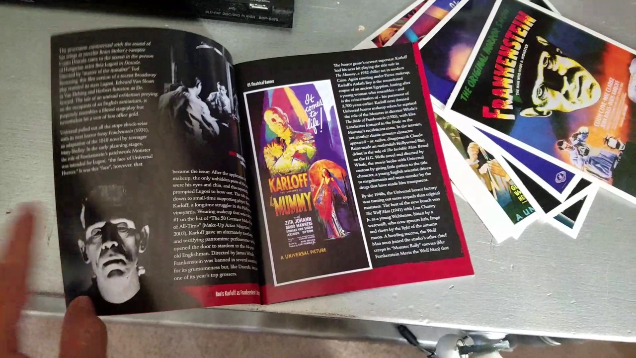 Universal Monsters Bluray Unboxing!