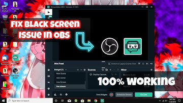 How to fix Streamlabs OBS & OBS Black Screen | Fix with 100% Proof