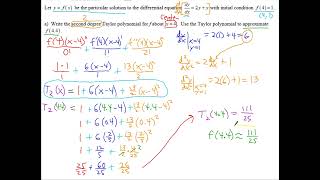 AP Calculus BC Notes Lagrange Error Bound Part 2