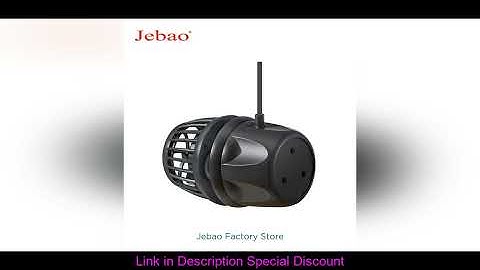 Jebao Jecod DMP-5/10/15/20/30/40 New Smart Bluetooth App Control Cordless Freshwater Saltwater