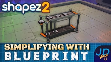 Life becomes simpler with Blueprints 🟦🔴Shapez 2 🔴🟦 Ep2 Lets Play, Tutorial, Walkthrough