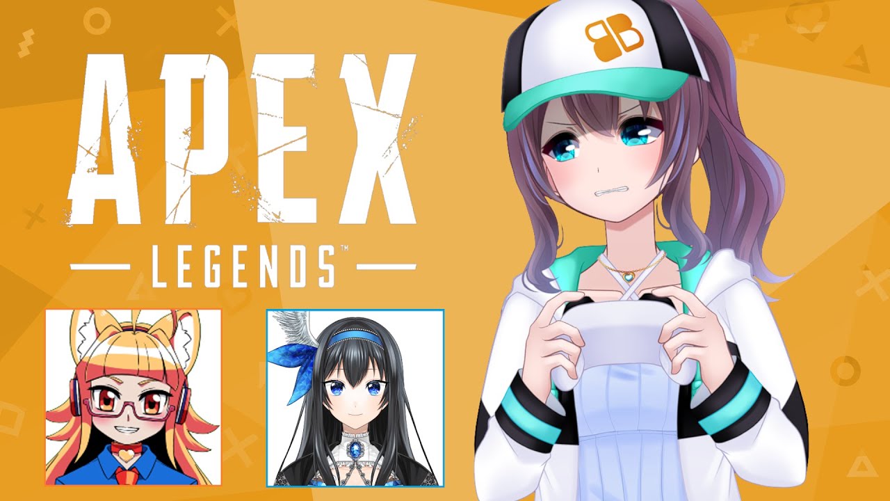 【APEX】PC版APEX＆3分割のテスト配信【バ美肉Vtuber】