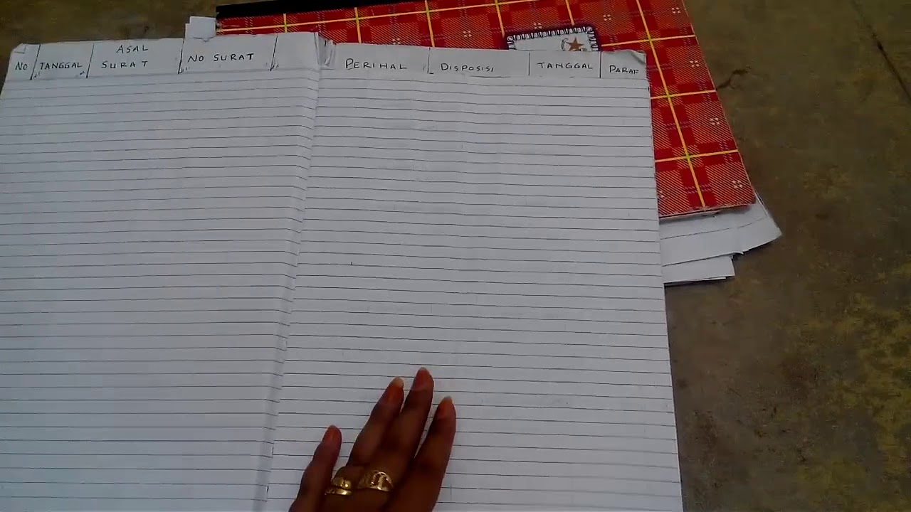 Pengarsipan surat 