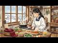 Cozy Snow & Hot Cream Stew for Dad | Ghibli Style Slow Living & Cooking
