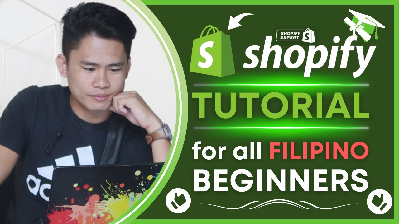 Shopify Tutorial For Beginners Philippines Tagalog - YouTube