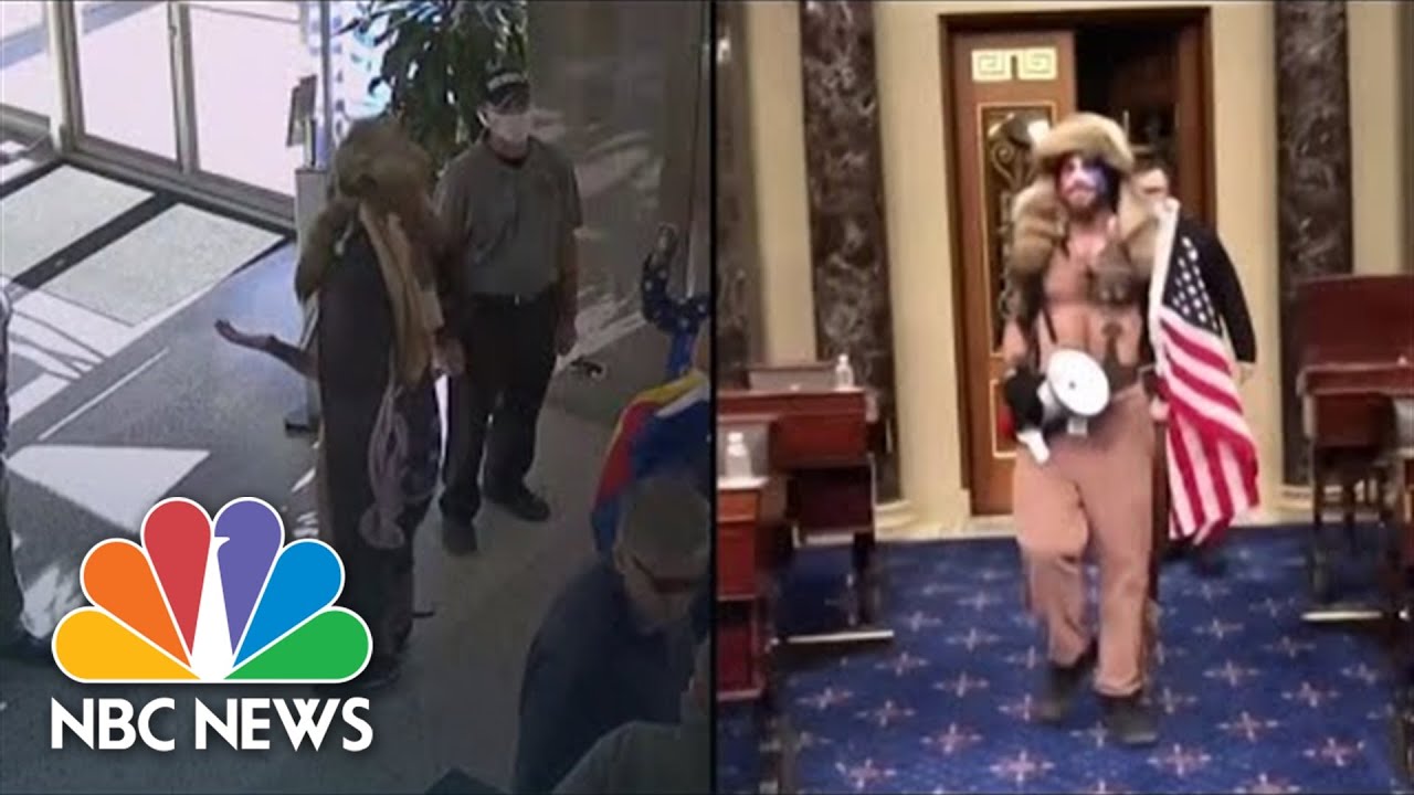 New Video Shows So-Called QAnon Shaman At Arizona House Protest Ahead Of Jan. 6