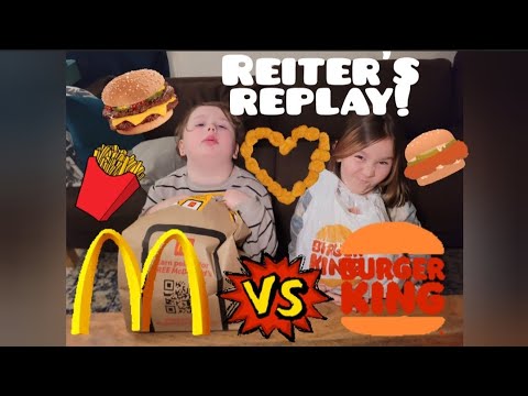Mcdonalds VS Burger King! Seeing which fries, nuggets, chicken sandwich ...