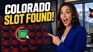 How to find an apostille appointment slot in Colorado