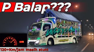 Adu kecepatan truk cabe Wahyu Abadi 02 di Tol Trans Jawa???