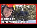 Cortometraje de esquí de montaña. Making of del 2º día de grabación