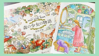 色鉛筆画　森のメロディー mqdefault.jpg