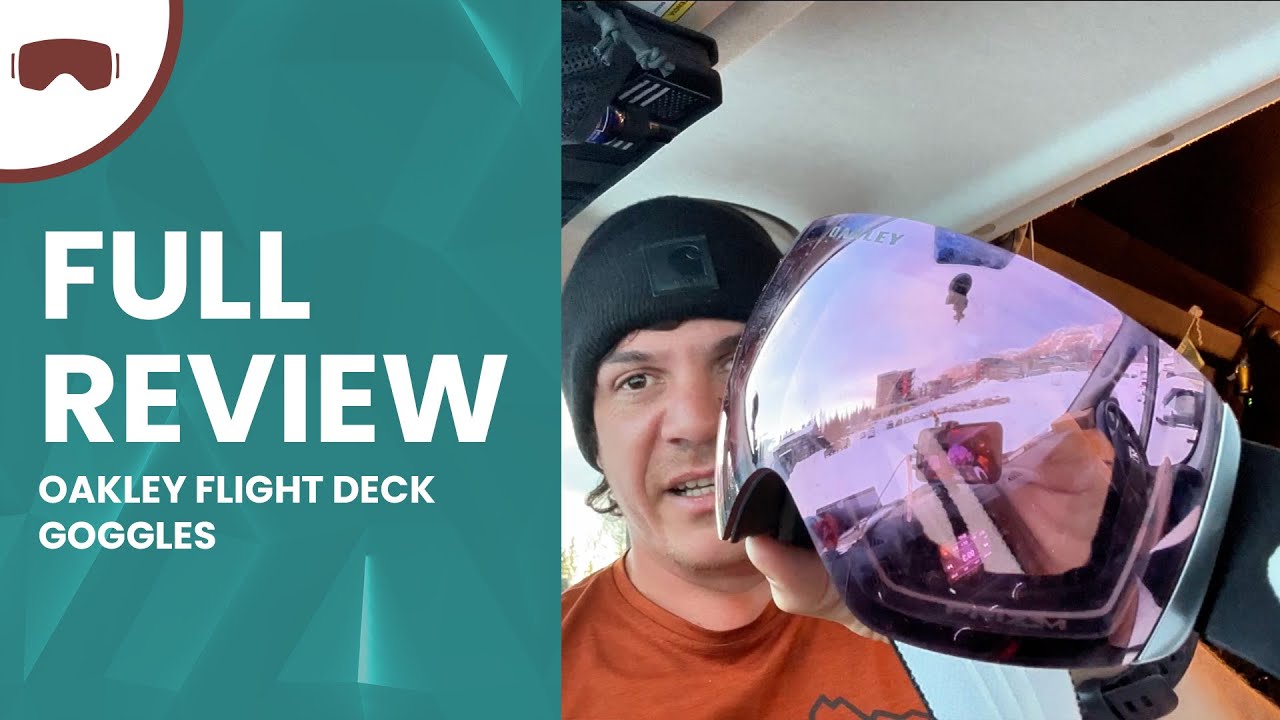 Do the OAKLEY Flight Deck Goggles Live Up to the Hype?