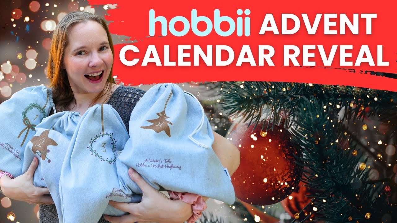 First Look at the 2025 Hobbii Crochet Advent Calendar