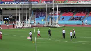 20180907 日本インカレ女子400mH予選4組