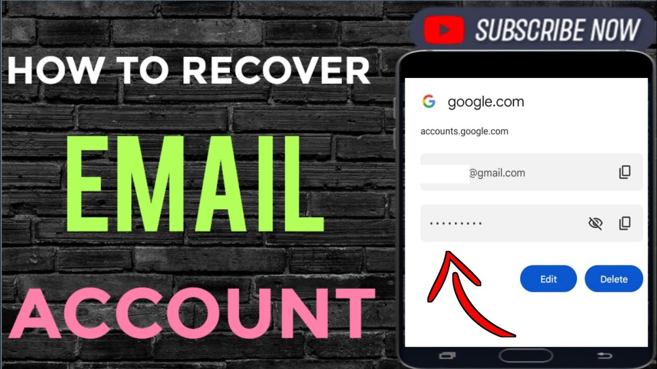 How To Recover Email Password How To See My Password All Recover