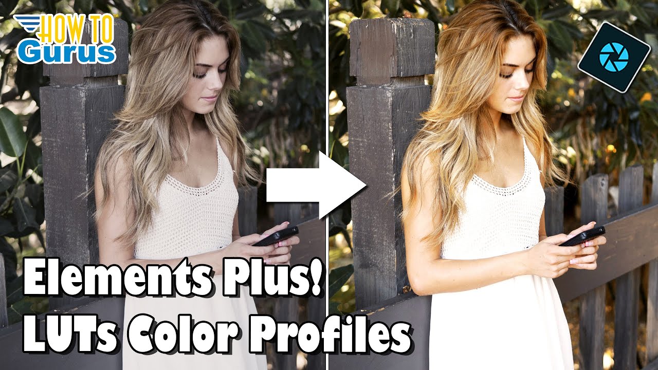 How to Use the Elements Plus LUTs Color Profiles for Photoshop Elements