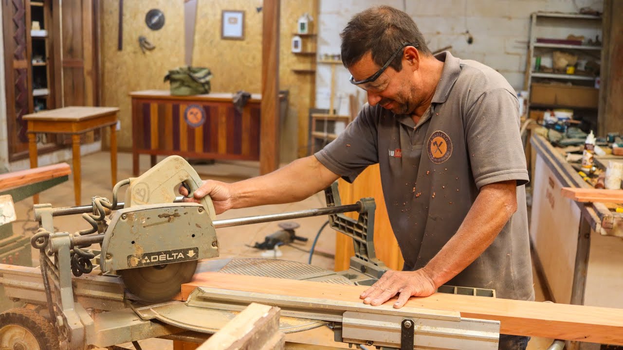 MARCENARIA RAIZ - Um balcão de peroba pra vida toda