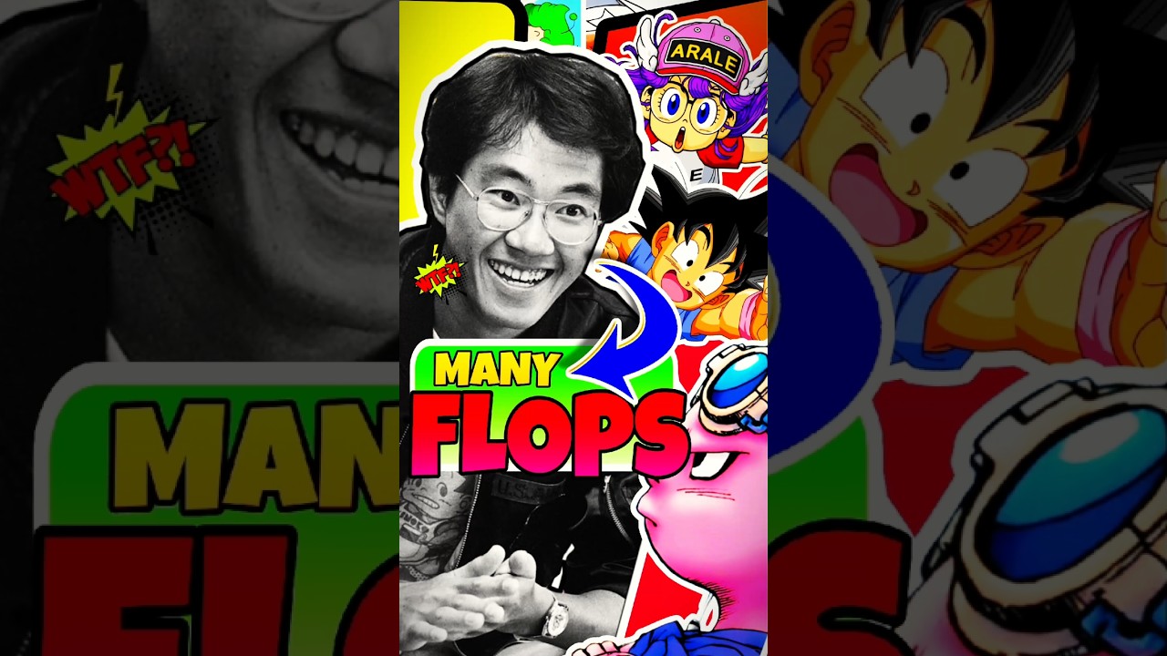 ITNE ZADA FLOPS!! |other projects of Akira toriyama#shorts#anime