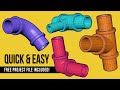 Maya Modeling Tutorial: 3d Modeling Cylindrical Corners & Intersections