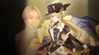 Navia Demo Reaction Character Demo - Navia Unofficial Operation Genshin Impact