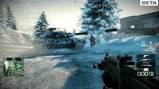 Battlefield: Bad Company 2 - BETA mega lag / Bug (1080p HD)