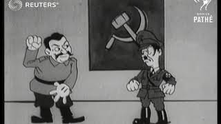 Hitler and Stalin cartoon (1939) Resimi