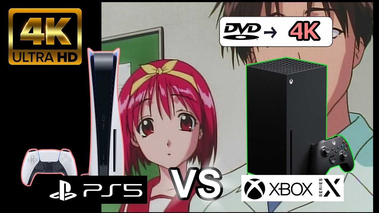 Ps5 Vs Xbox Series X 旧作アニメdvdアプコン画質比較 4k Upscaling Comparison ゲンジ通信あげだま 銀河漂流バイファム To Heart Youtube