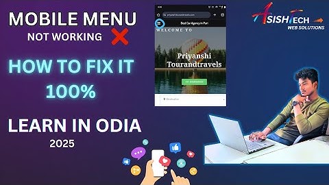 "How to Fix Mobile Menu Issues on Your WordPress Website | Quick & Easy Tutorial"