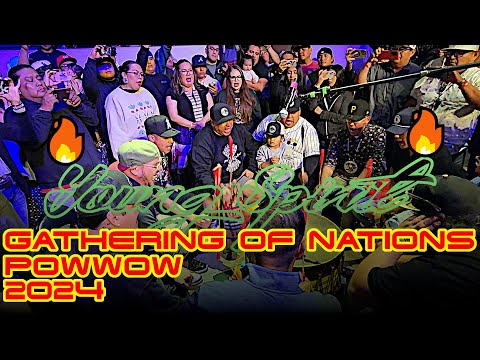 🔥Young Spirit's Deadly 💀 Side-Step Jam🔥 l SNL Gathering Of Nations (GON) Powwow 2024