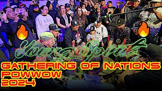 🔥Young Spirit's Deadly 💀 Side-Step Jam🔥 l SNL Gathering Of Nations (GON) Powwow 2024