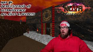 Doom 2: Nova IV - Map 04: Derelisteroid VII by Andrea Rovenski (100% Kills & Secrets)