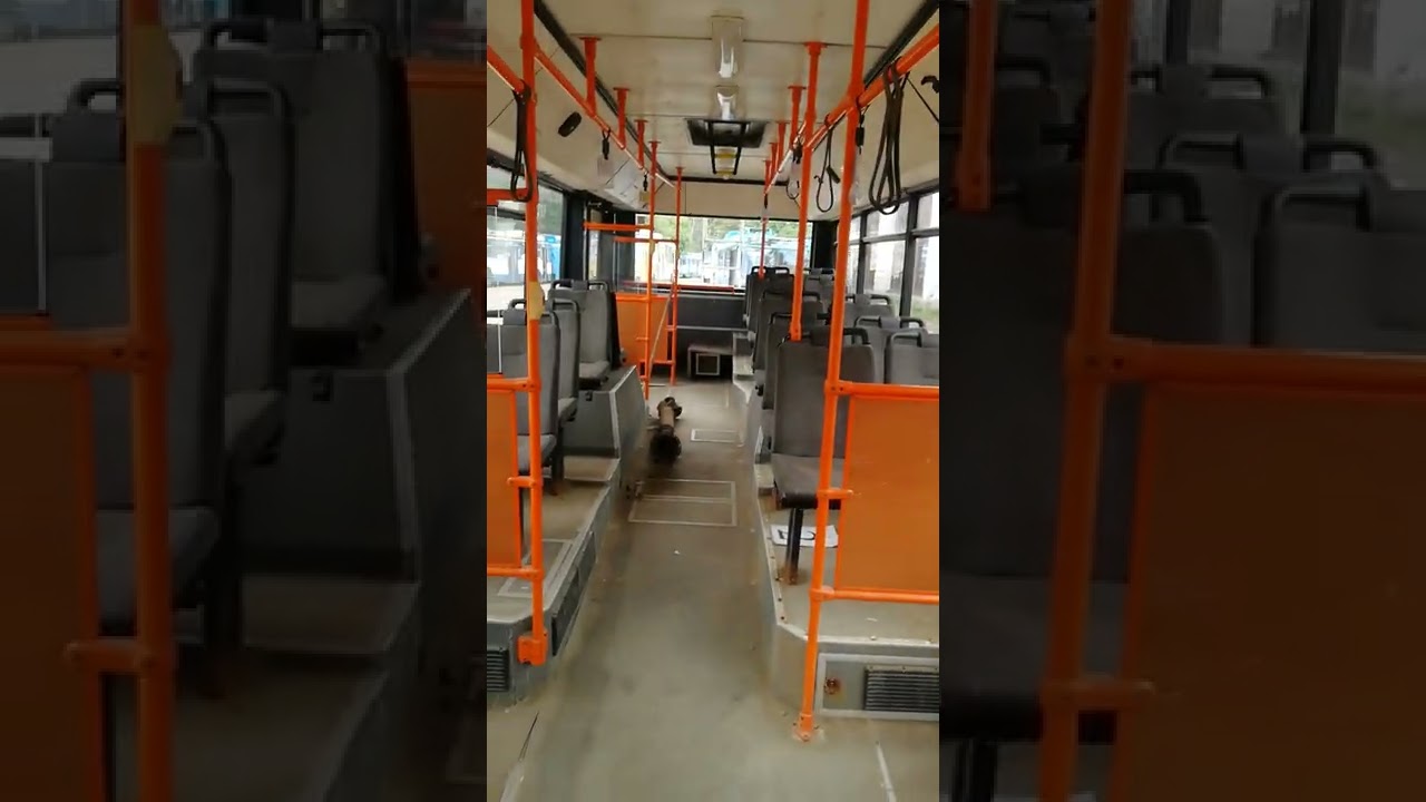 Обзор салона троллейбуса ПТ-6231