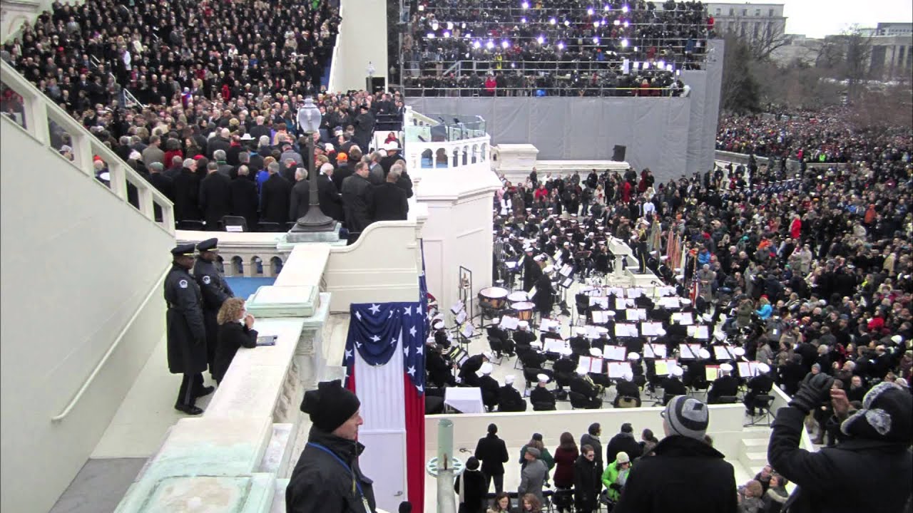 Inauguration 2013 Podium Timelapse